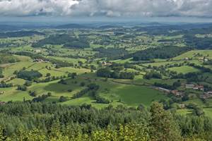 paysage du bocage brionnais